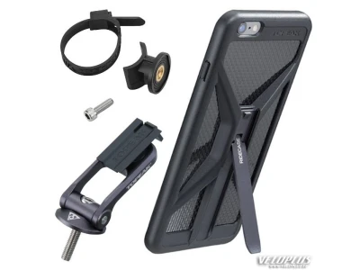 Nutitelefoni hoidja Topeak RideCase iPhone 6 must juhtrauale/stemmile