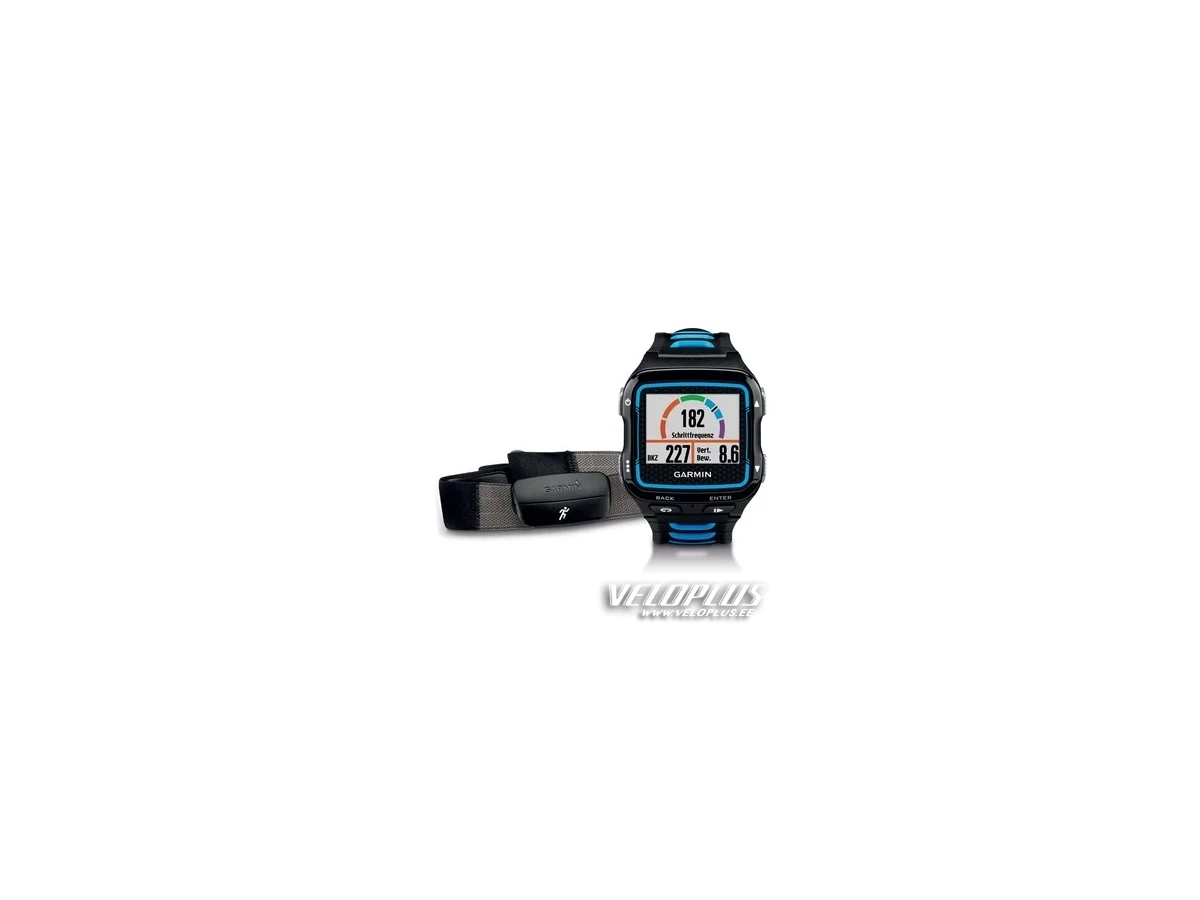 GPS spordikell Garmin Forerunner 920XT Run pulsivööga must/sinine