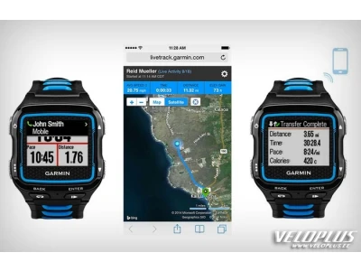 GPS spordikell Garmin Forerunner 920XT Run pulsivööga must/sinine
