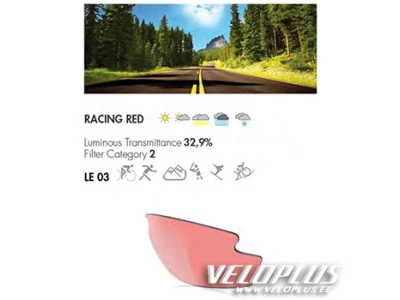 Lenses Rudy Project Rydon Racing red
